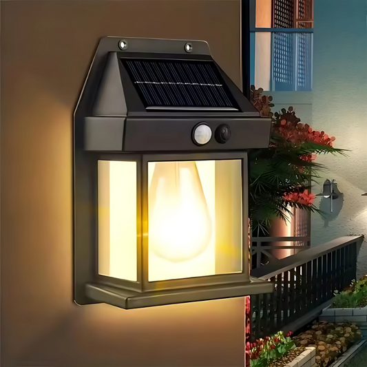 TwilightGlow™ Solar Lamp With Sensor